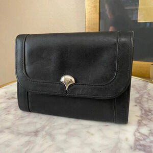 Vintage Nazareno Gabrielli Black Leather Wallet